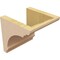 Ekena Millwork 7"W x 7"D x 7"H Wide Hughes Rough Cedar Woodgrain TimberThane Corbel, Primed Tan CORUR07X07X07HUGRCPR - alternate 6